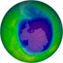 Antarctic Ozone 2001-10-17